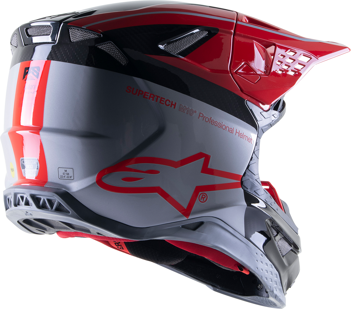 ALPINESTARS Supertech M10 Motorcycle Helmet - Acumen - Limited - MIPS® - Large 8307423-3319-LG