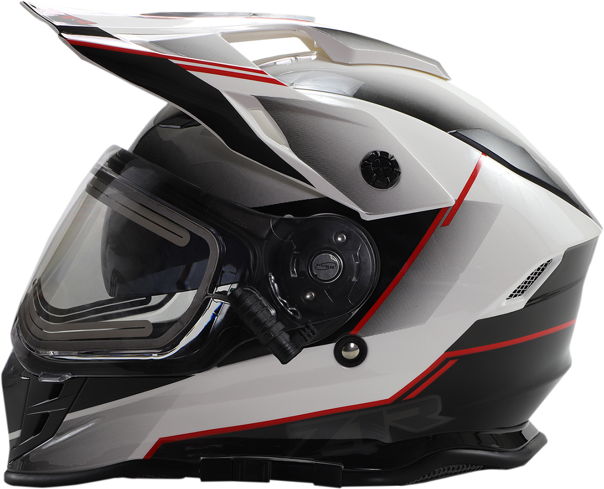 Z1R Range Motorcycle Helmet - Bladestorm - Black/Red/White - Medium 0101-14055