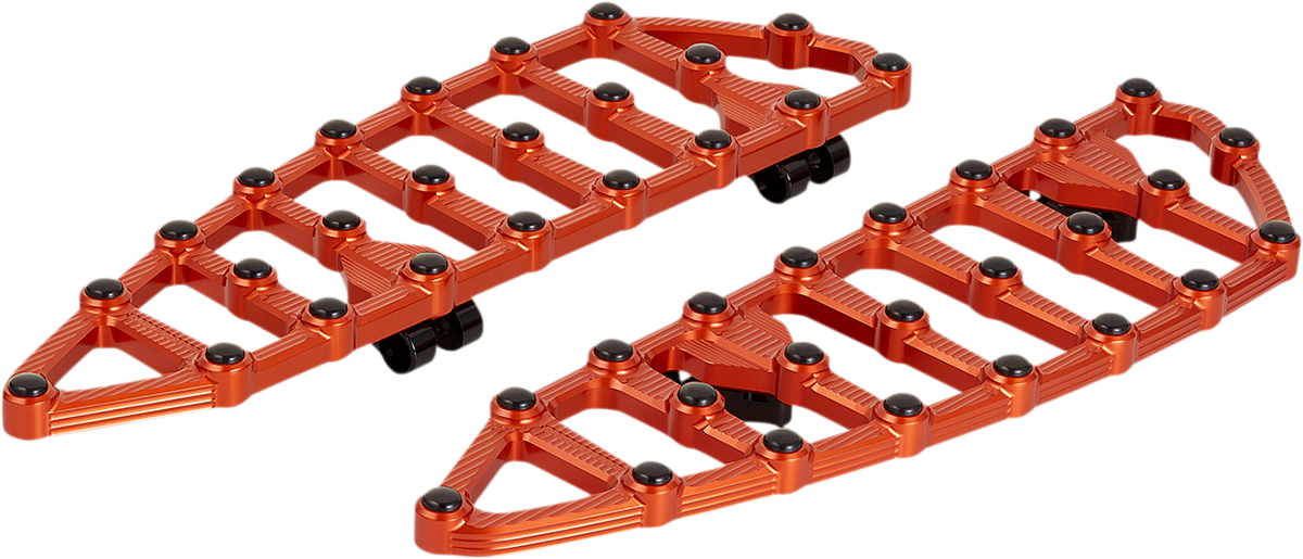 ARLEN NESS MX Driver Floorboards - Orange 410-011