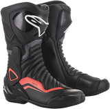 ALPINESTARS SMX-6 v2 Vented Boots - Black/Gray/Red - US 12.5 / EU 48 2223017-1133-48