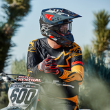 ALPINESTARS SM5 Motorcycle Helmet - Rover - Gray/Red - XS 8303921-1392-XS