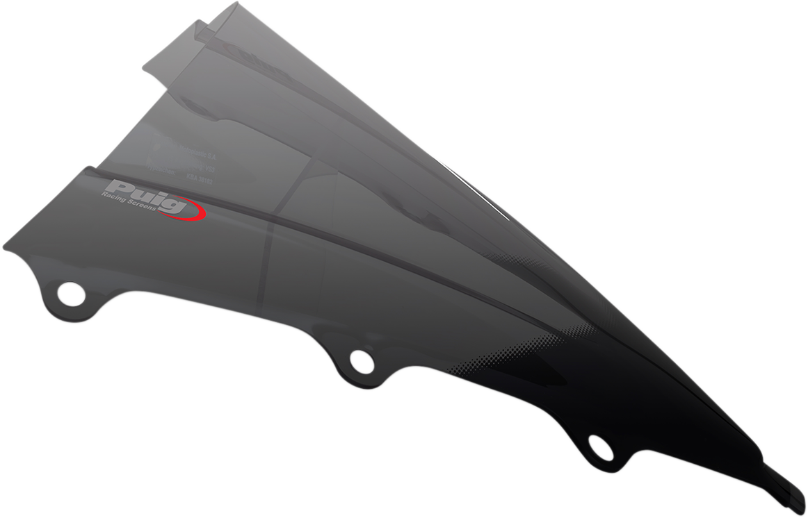 PUIG HI-TECH PARTS Race Windscreen - Dark Smoke - Honda 7228F