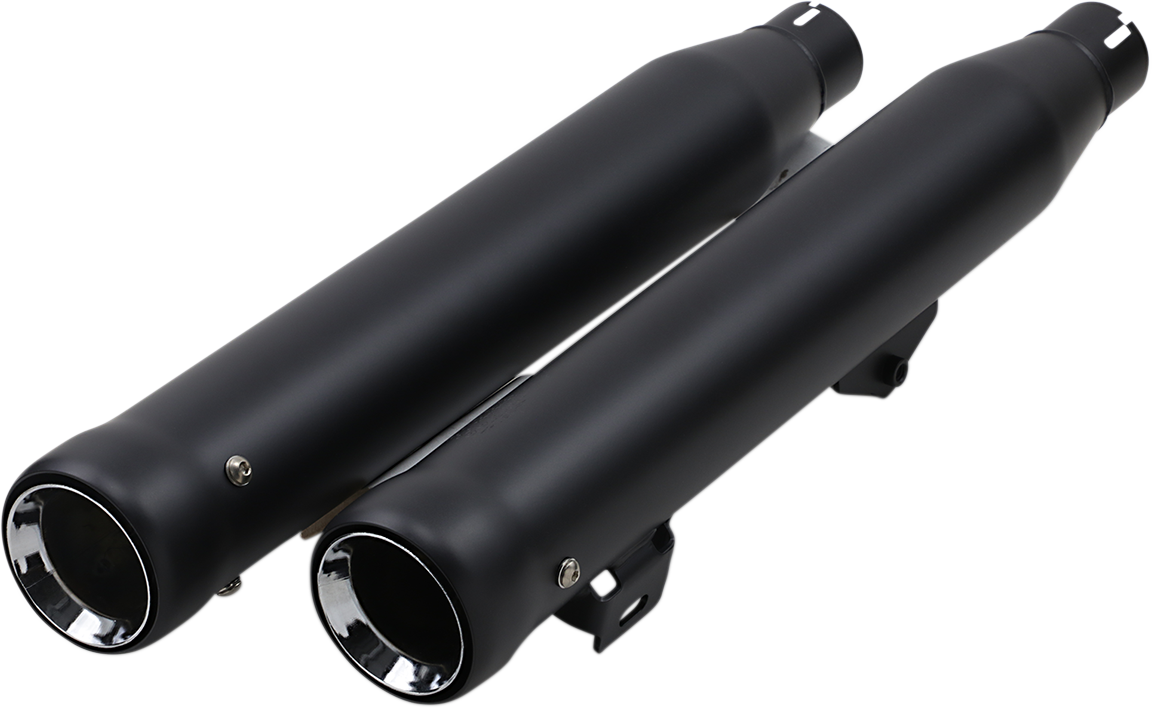 COBRA 3" Neighbor Hater Mufflers - Black 6049B