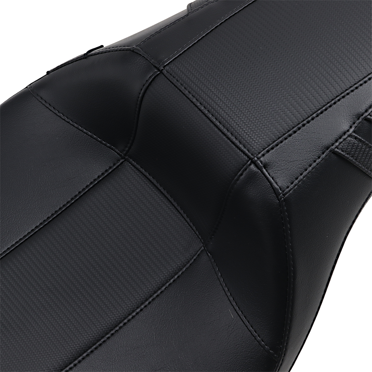 LE PERA Outcast Daddy Long Legs Seat - Full-Length - Without Backrest - Carbon Fiber - Black - FLH LK-987DLGT3