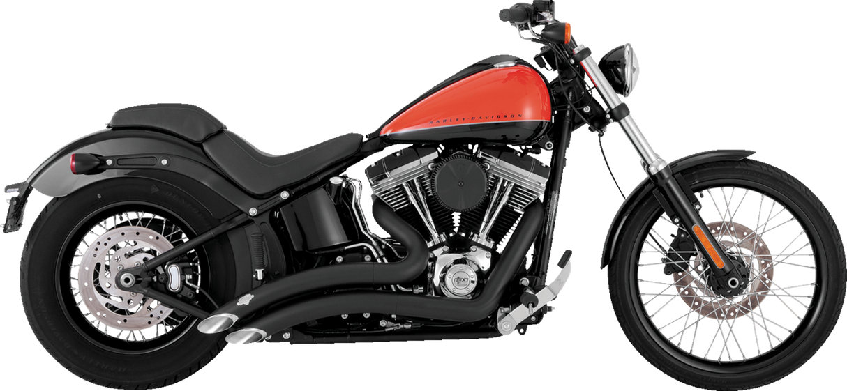 VANCE & HINES Big Radius Exhaust System - Black 46369