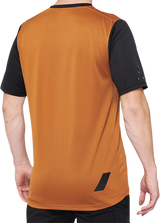 100% Ridecamp Jersey - Terracotta/Black - XL 40027-00018