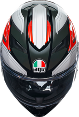 AGV K3 Motorcycle Helmet - Wing - Black/Italy - Small 2118381004007S