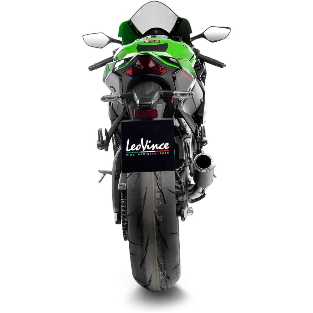 LEOVINCE LV Corsa Slip-On Muffler - Carbon Ninja ZX-10R/RR 16-24 15406C 1811-4492