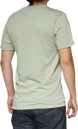 100% Pecten T-Shirt - Slate Green - Small 32144-486-10