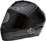 6D ATS-1R Motorcycle Helmet - Wyman - Black/Gray - Small 30-0705