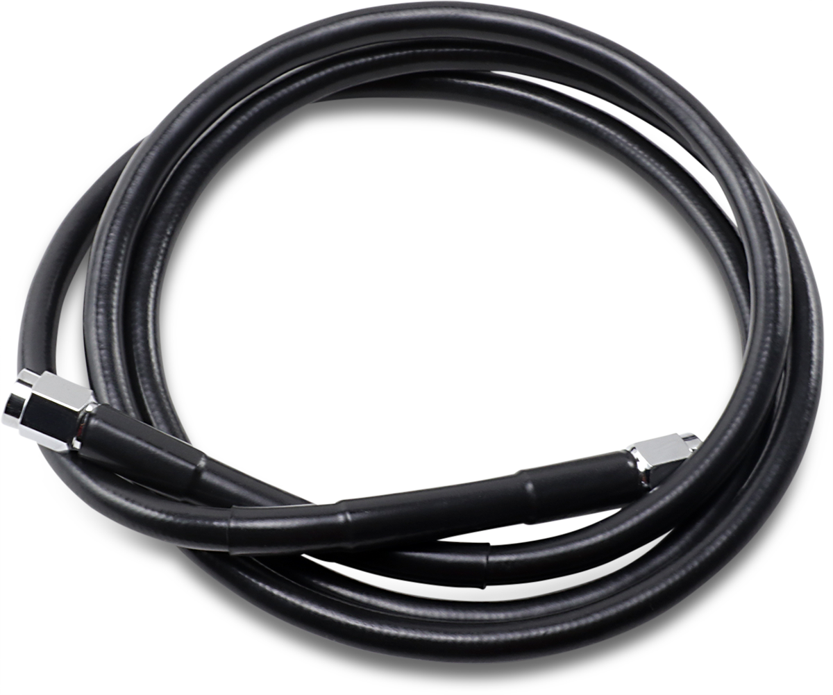 DRAG SPECIALTIES Universal Brake Line - Black - 52" 852-BLK