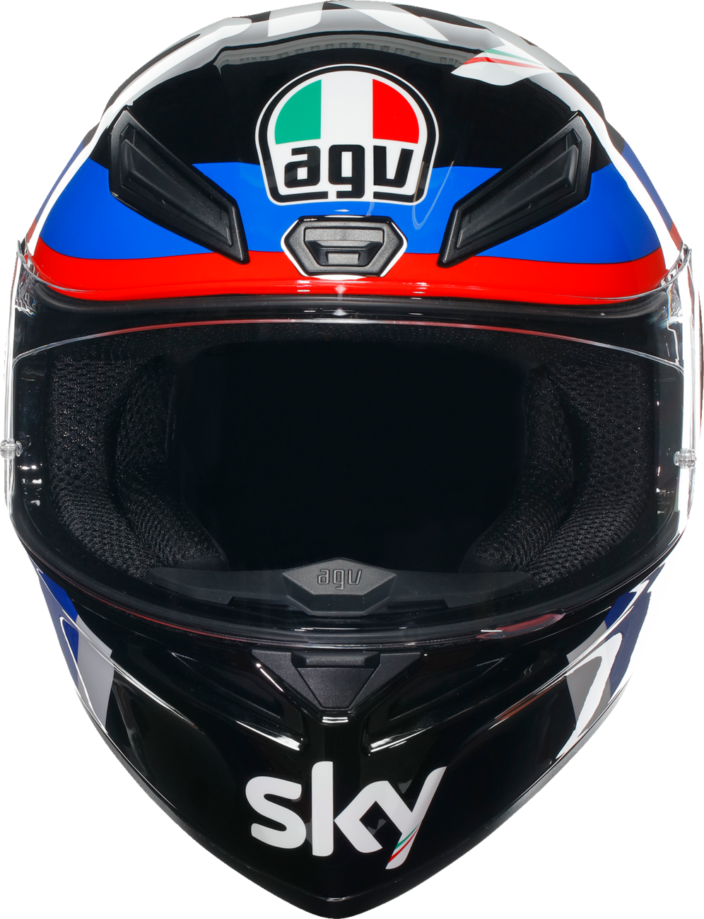 AGV K1 S Motorcycle Helmet - VR46 Sky Racing Team - Black/Red - 2XL 21183940030232X