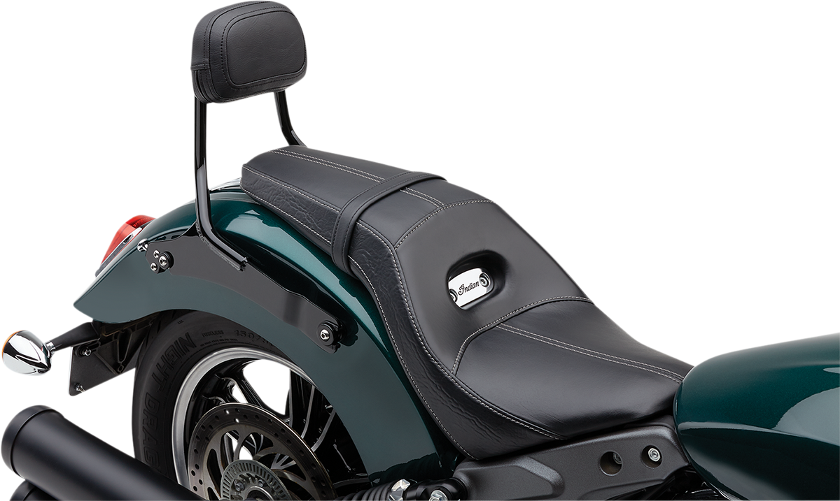 COBRA Detachable Backrest - Black - Two-up Seat - Scout 502-2210B