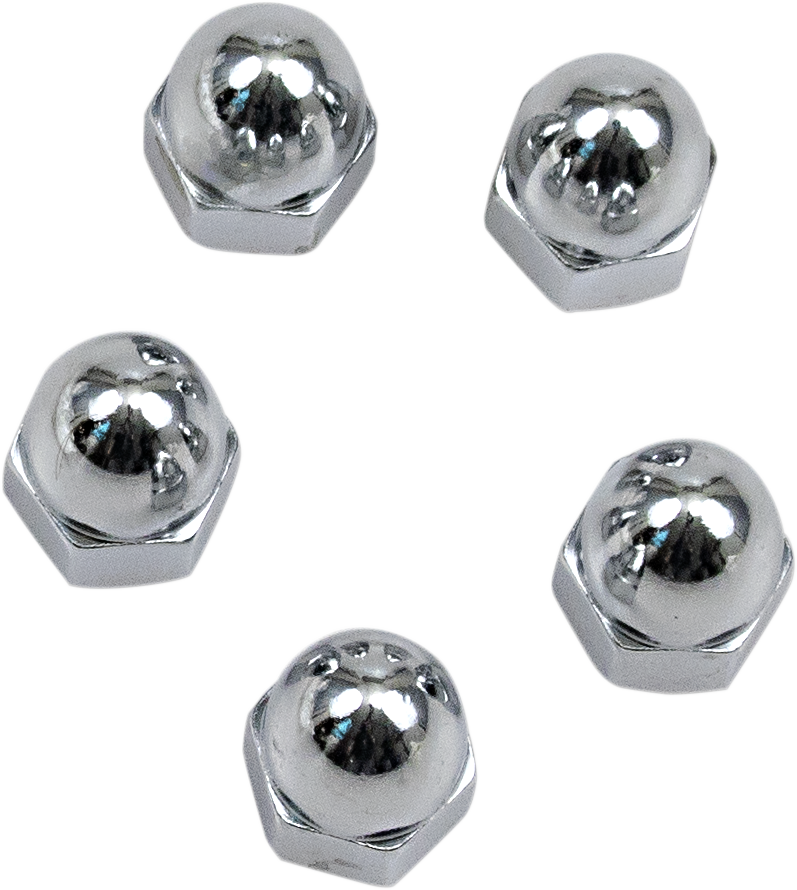 DRAG SPECIALTIES Nut - Acorn - Chrome - 1/2"-20 MPB112