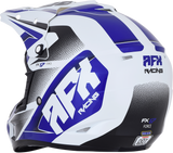 AFX FX-17 Motorcycle Helmet - Force - Pearl White/Blue - XS 0110-5237