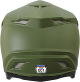 AFX FX-19R Motorcycle Helmet - Matte Olive - Large 0110-7042