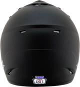 AFX FX-17 Motorcycle Helmet - Matte Black - Medium 0110-1752