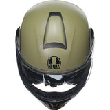 AGV Streetmodular Motorcycle Helmet - Mono - Matte Pastello Green/Black - Large 2118296002010L