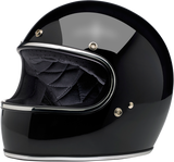 BILTWELL Gringo Motorcycle Helmet - Gloss Black - Small 1002-101-102