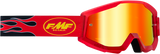 FMF Youth PowerCore Goggles - Flame - Red - Red Mirror F-50055-00004 2601-3021