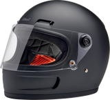 BILTWELL Gringo SV Motorcycle Helmet - Flat Black - Small 1006-201-502