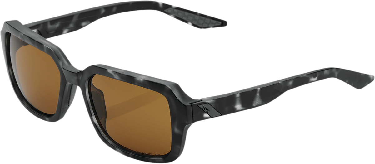 100% Rideley Sunglasses - Black - Bronze 61044-702-01