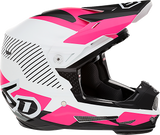 6D ATR-2Y Motorcycle Helmet - Fusion - Pink - Large 11-6412