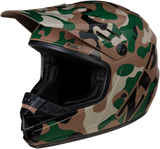 Z1R Youth Rise Motorcycle Helmet - Camo - Woodland - Large 0111-1260