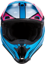 Z1R Rise Motorcycle Helmet - MC - Pink/Blue - Large 0110-7187