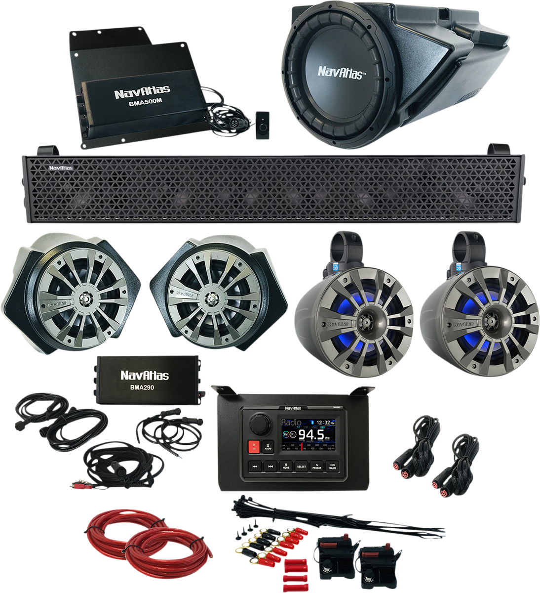 NAVATLAS Audio Kit - Zone 5 - Turbo S RZR1ZONE5S