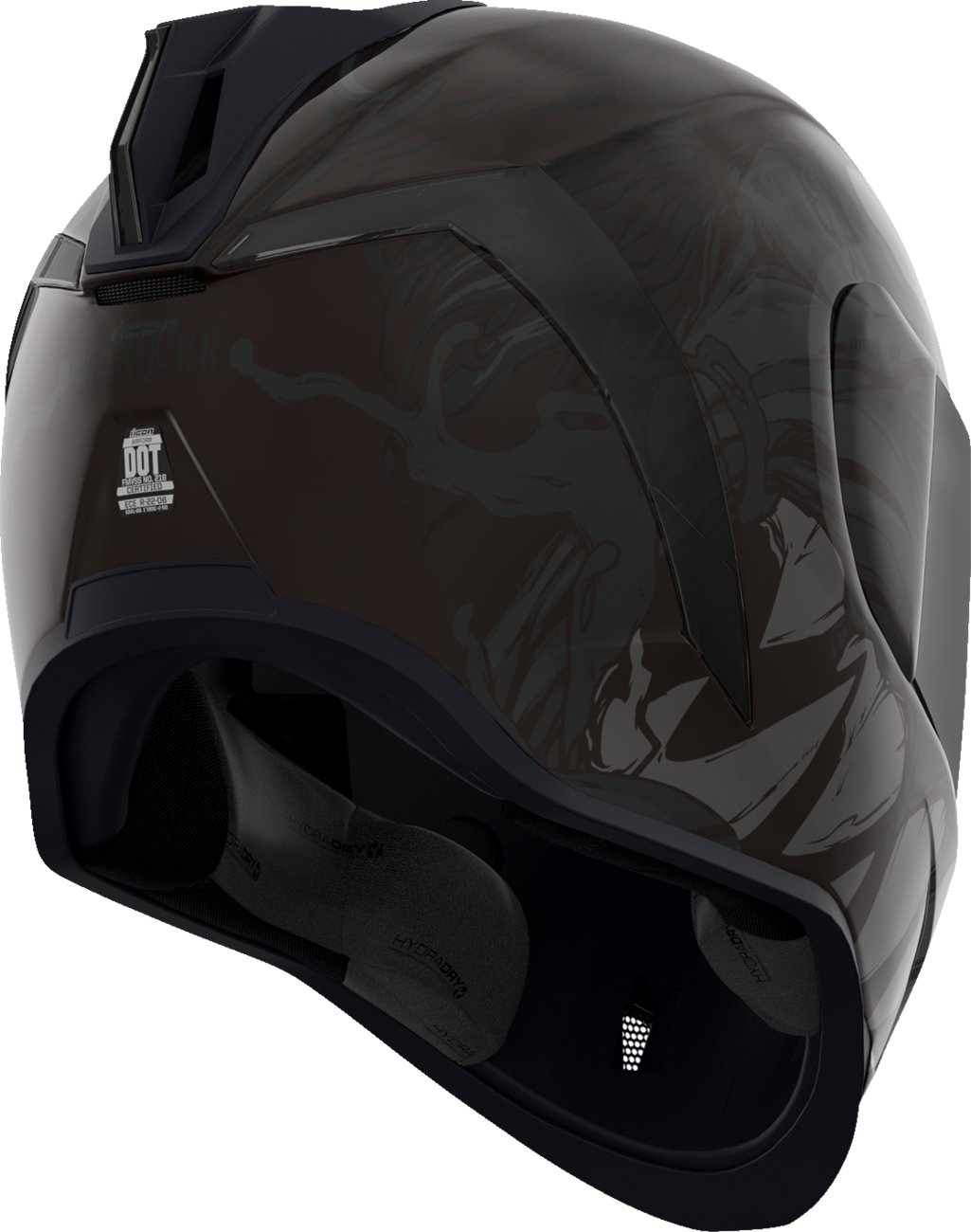 ICON Airform™ Motorcycle Helmet - Manik'RR - MIPS® - Dark Black - XS 0101-17003