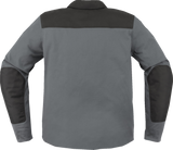 ICON Upstate Canvas CE Jacket - Gray - Medium 2820-6242