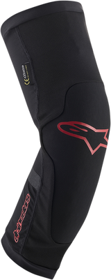 ALPINESTARS Paragon Plus Knee Guards - Black/Red - 2XL 1652419-13-2X