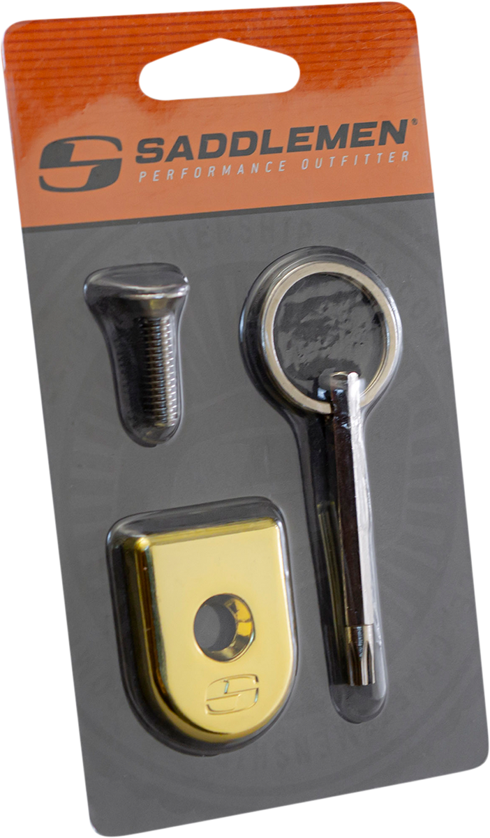 SADDLEMEN Security Seat Screw - Golden 8910GO