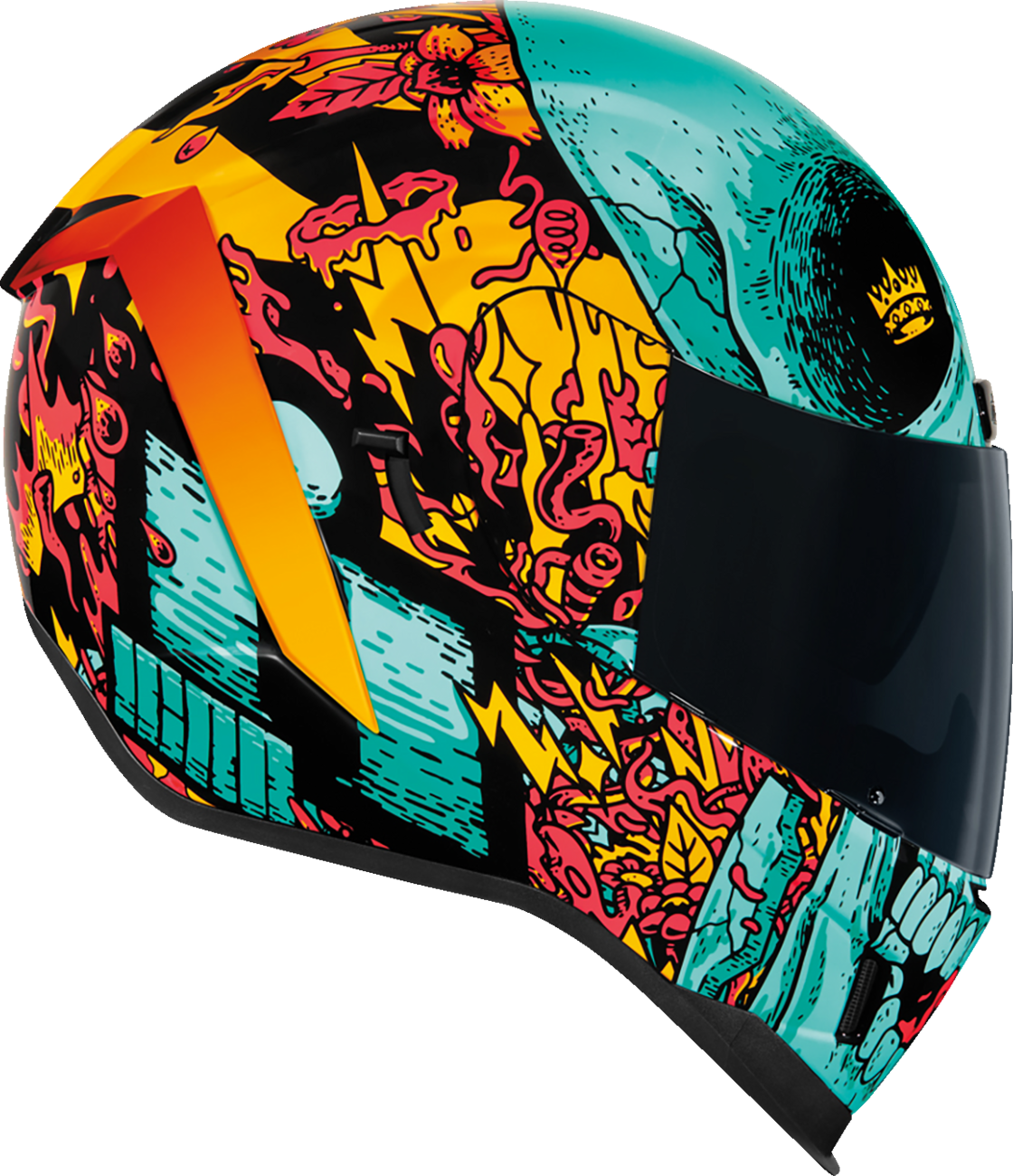 ICON Airform™ Motorcycle Helmet - Munchies - MIPS® - Blue - XS 10116967