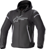 ALPINESTARS Zaca Waterproof Jacket - Black/Gray - Small 3206423-111-S