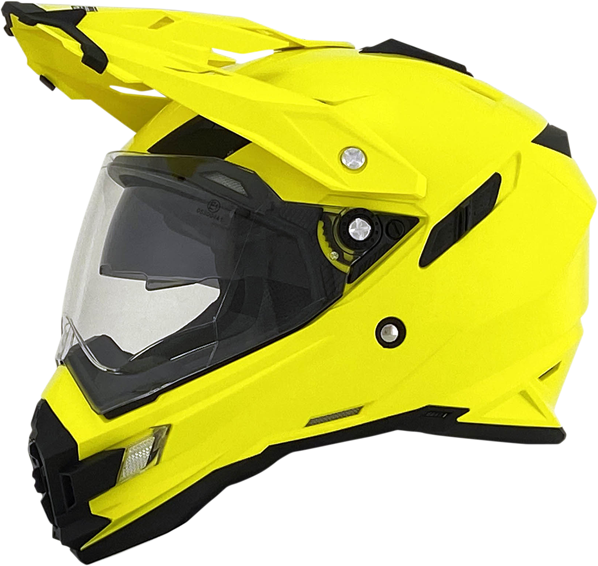 AFX FX-41DS Motorcycle Helmet - Hi-Vis Yellow - Medium 0110-3774