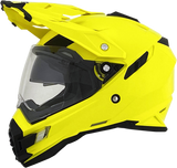 AFX FX-41DS Motorcycle Helmet - Hi-Vis Yellow - Medium 0110-3774