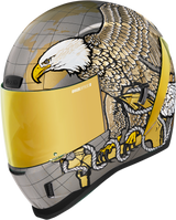 ICON Airform™ Motorcycle Helmet - Semper Fi - Gold - XS 0101-13663