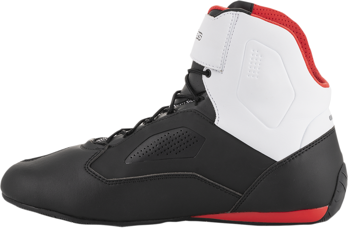 ALPINESTARS Faster-3 Rideknit® Shoes - Black/White/Red - US 13 2510319123-13