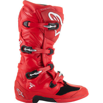 ALPINESTARS Tech 7 Boots - Bright Red - US 10 2012025-3010-10