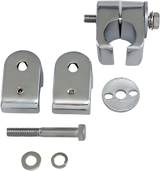 DRAG SPECIALTIES Universal Engine Guard Clamps - Chrome - 1" 720218-SC2