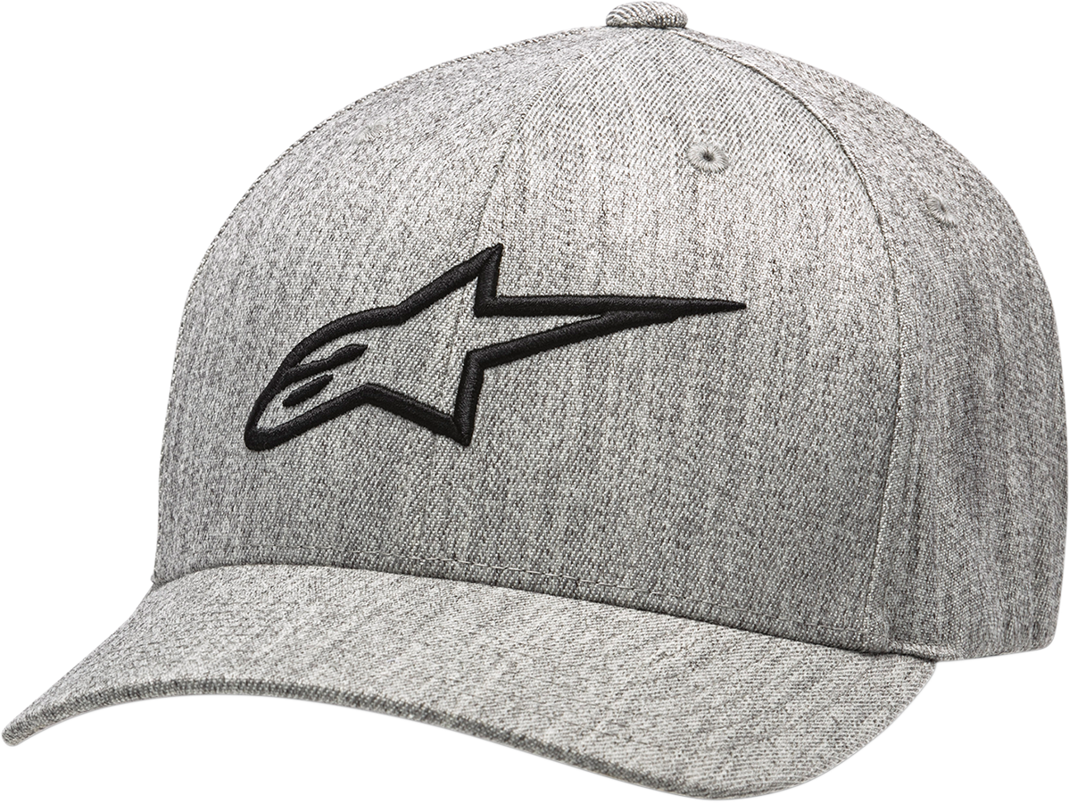 ALPINESTARS Ageless Curve Hat - Heather Gray/Black - Small/Medium 1017810101126SM