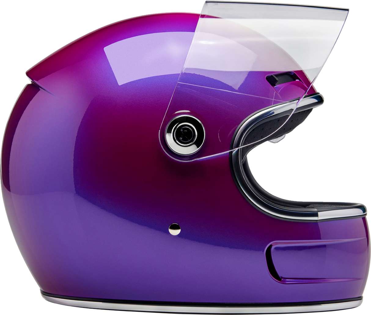 BILTWELL Gringo SV Motorcycle Helmet - Metallic Grape - XS 1006-339-501