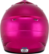 AFX FX-17Y Motorcycle Helmet - Fuchsia - Medium 0111-0947