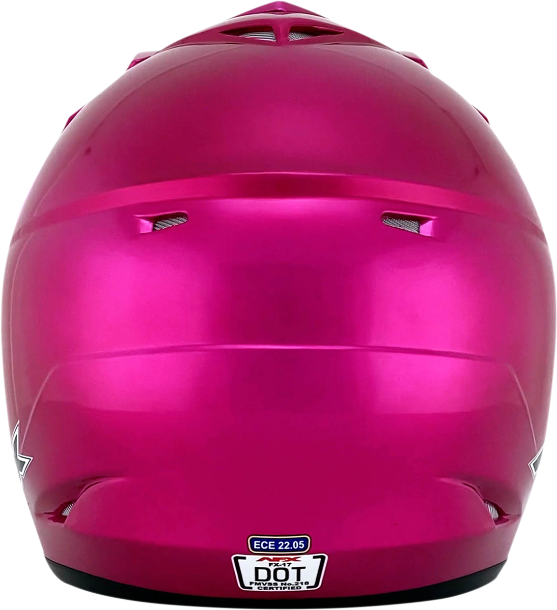 AFX FX-17Y Motorcycle Helmet - Fuchsia - Large 0111-0948