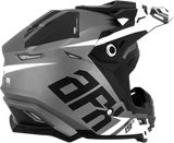 AFX FX-19R Motorcycle Helmet - Racing - Frost Gray - Medium 0110-7074