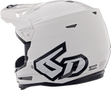 6D ATR-2Y Motorcycle Helmet - Gloss White - Large 11-5612