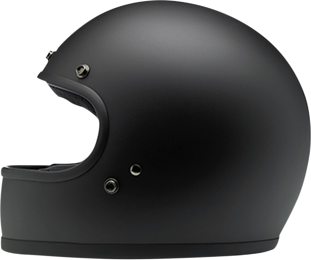 BILTWELL Gringo Motorcycle Helmet - Flat Black - Small 1002-201-102