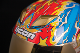 ICON Airflite™ Motorcycle Helmet - Freedom Spitter - Gold - XS 0101-13924